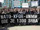 Kosovska Mitrovica, protest