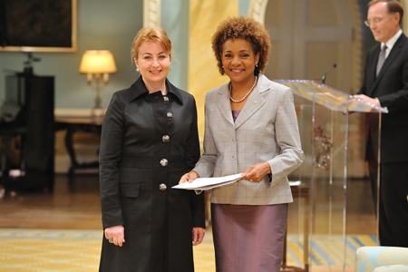 Ambasadorka BiH u Kanadi - Biljana Gutic-Bjelica - Michaelle Jean