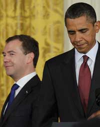 MEDVEDEV - OBAMA - VASINGTON