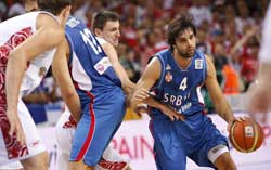 KOSARKA----SRBIJA-Milos-Teodosic---RUSIJA---LITVANIJA2---15-9-11