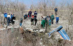 TRAJKOVSKI BORIS - AVION SE SRUSIO KOD MOSTARA00  - 28-2-04